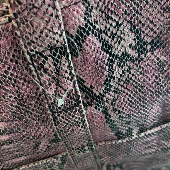 BCBG Max Azria faux snake skin tote bag - Picture 13 of 13